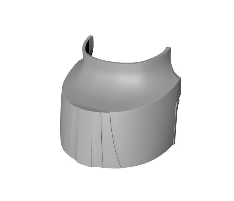 Cyberman - Cyber Leader Helmet 3D print model_11