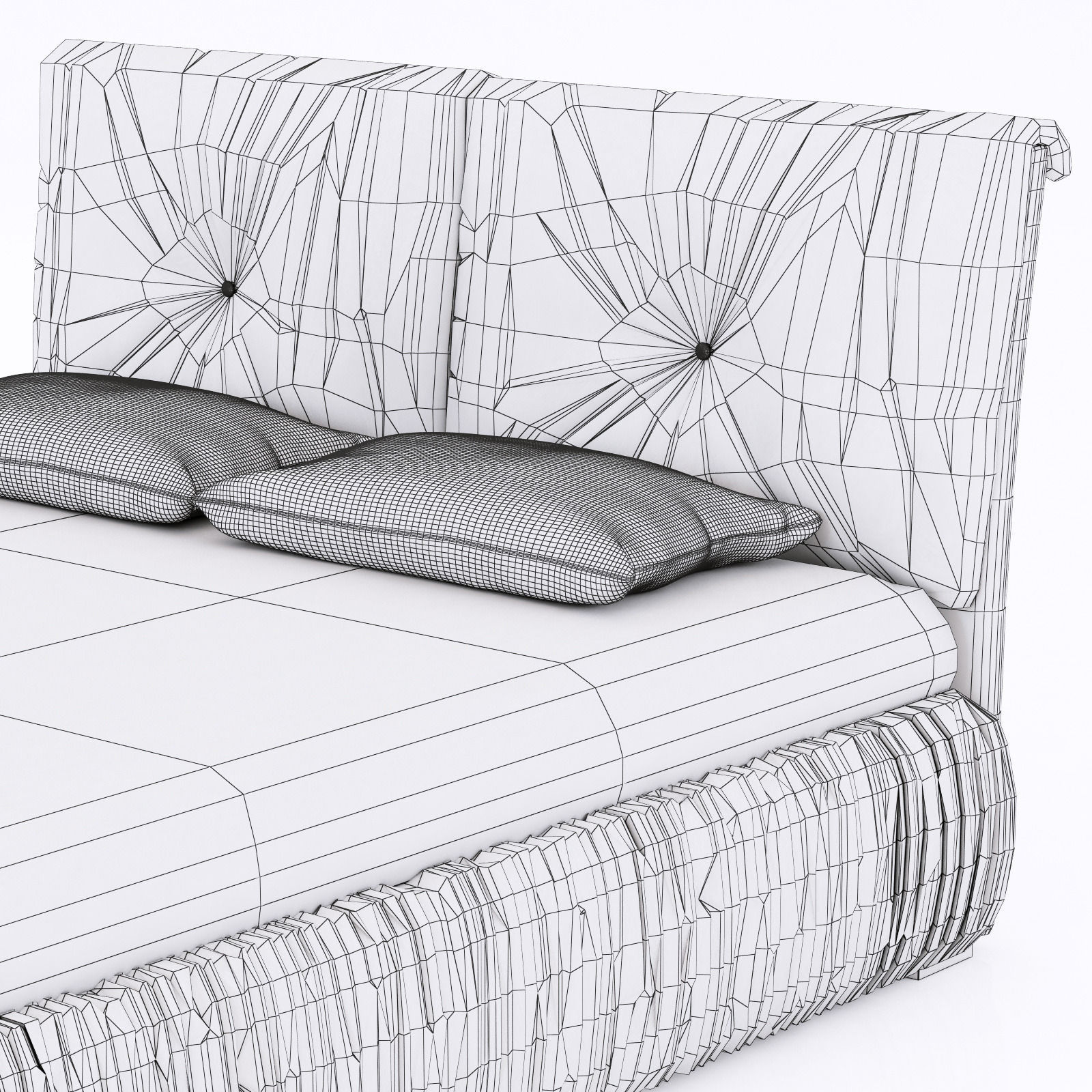 Orizzonti Sharpei bed 3D model_8