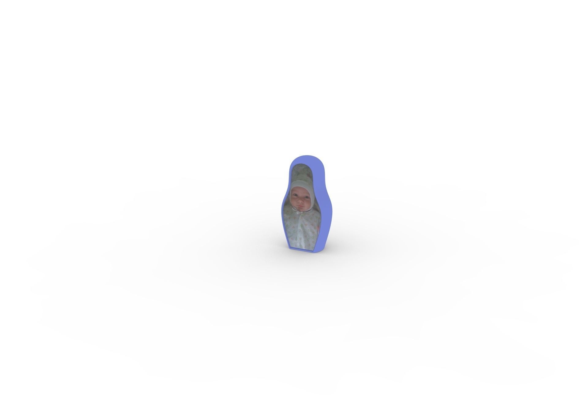 Matryoshka customized 3D print model_8