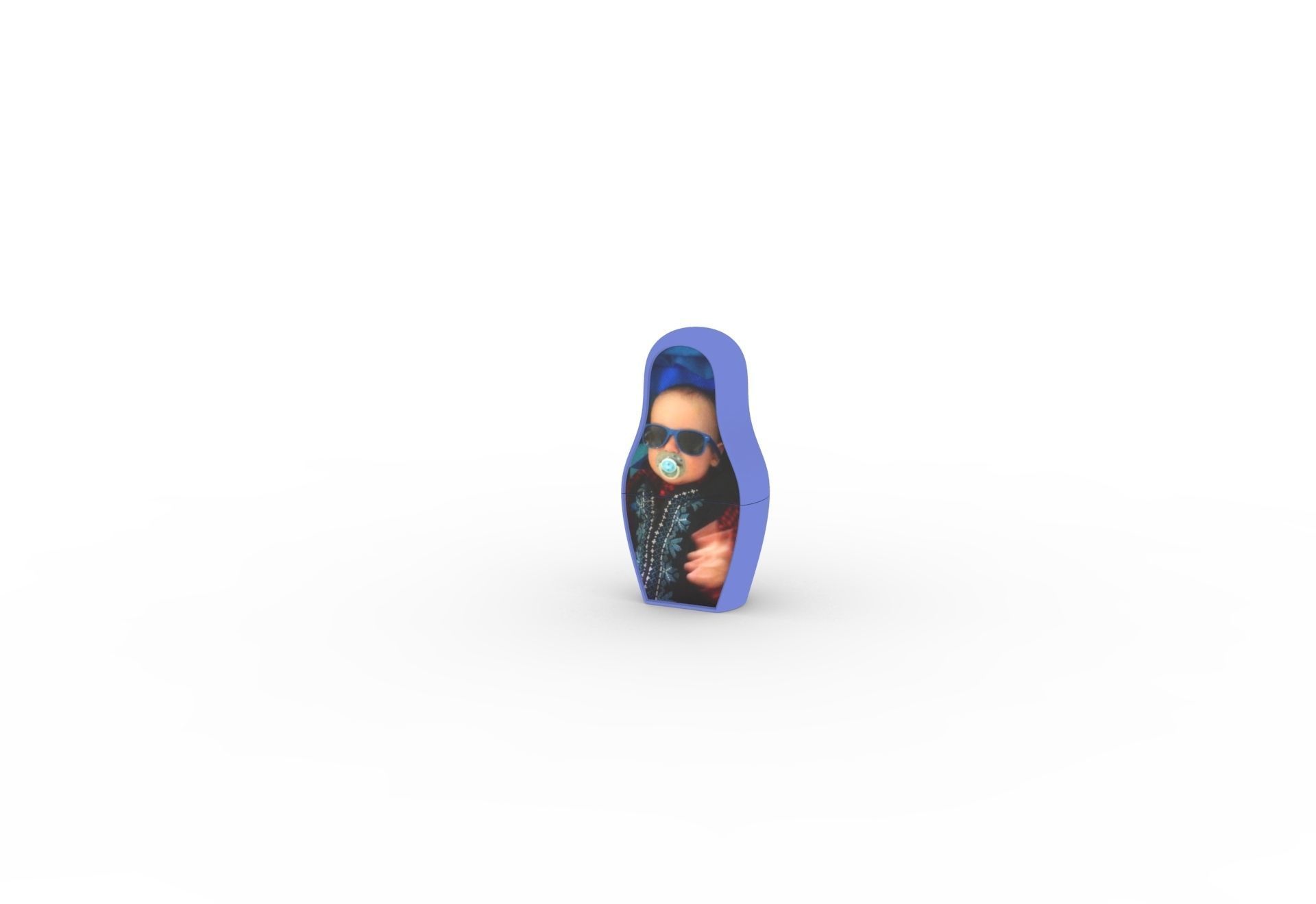 Matryoshka customized 3D print model_7