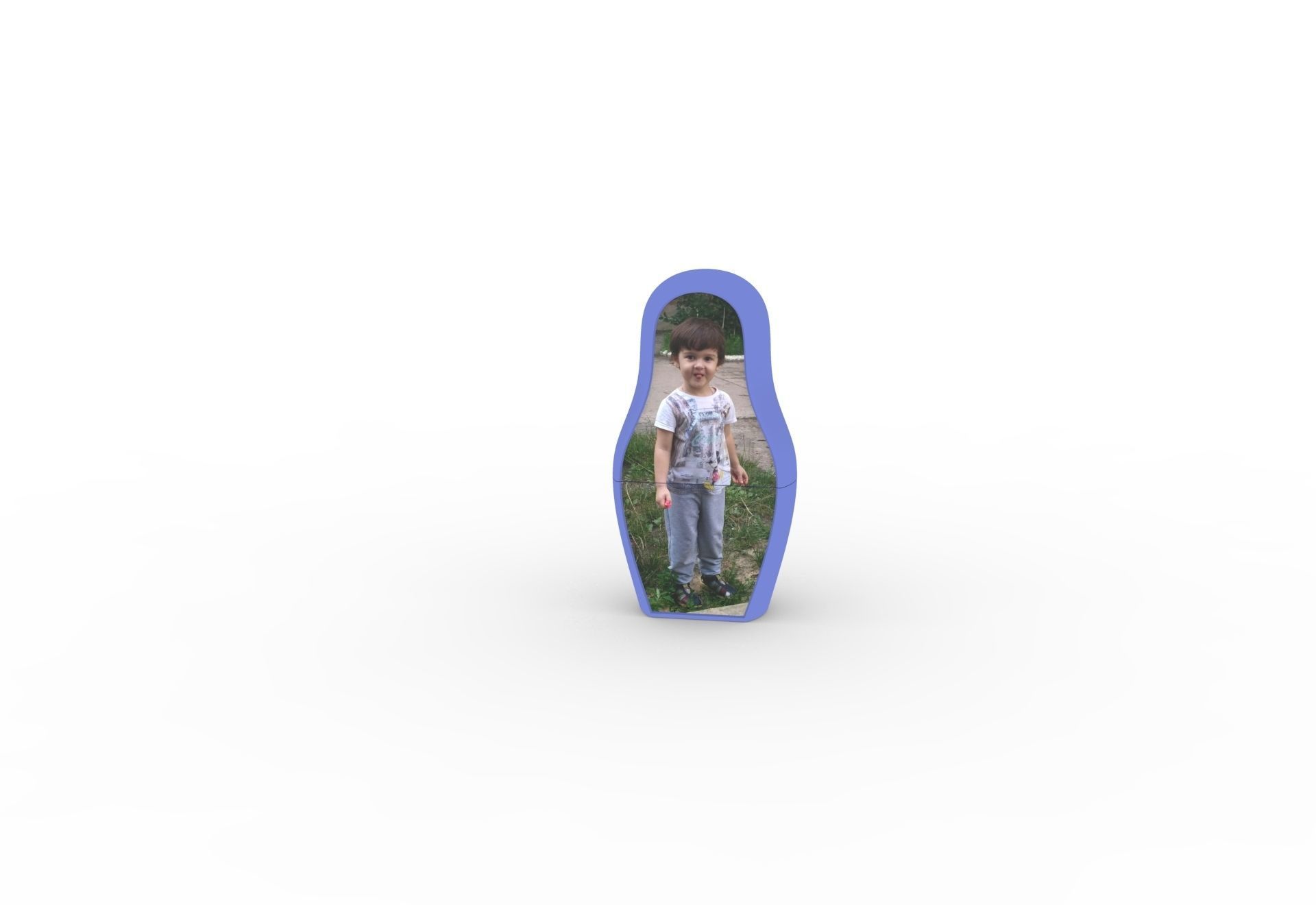 Matryoshka customized 3D print model_6