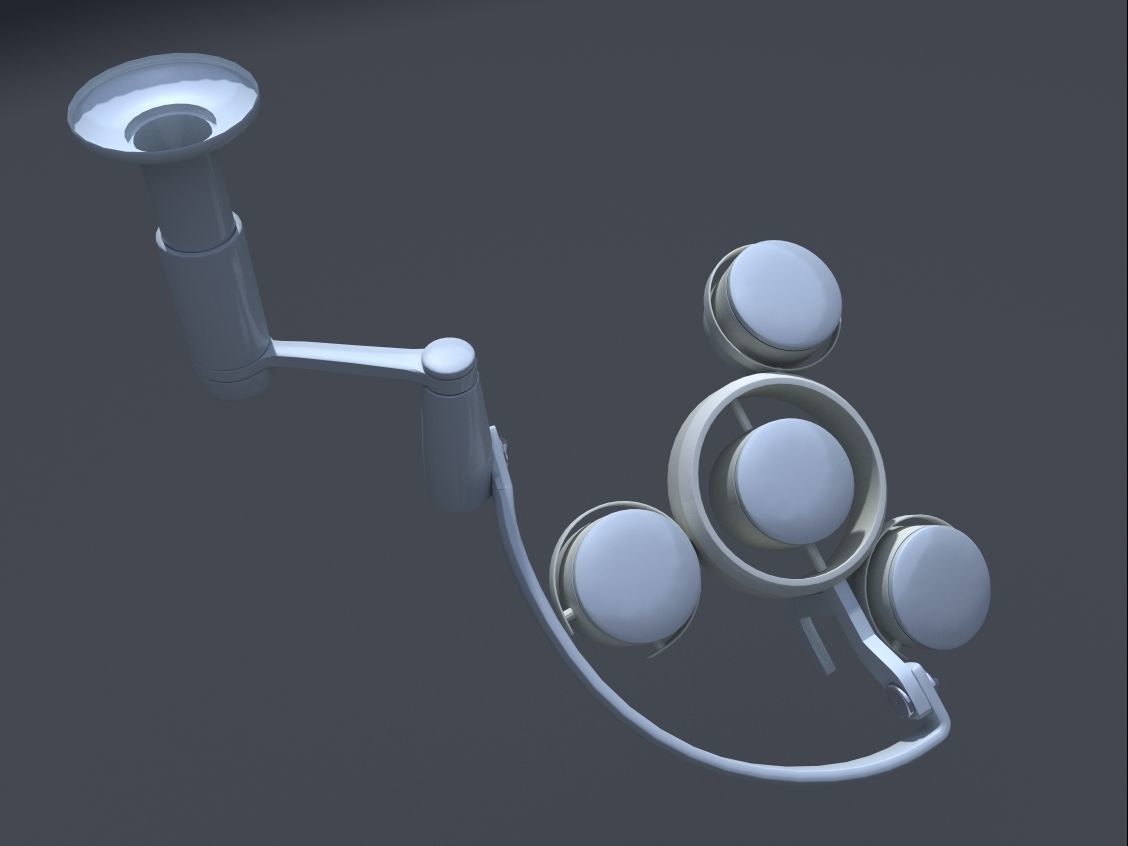 Operating lamp 02 3D model_2