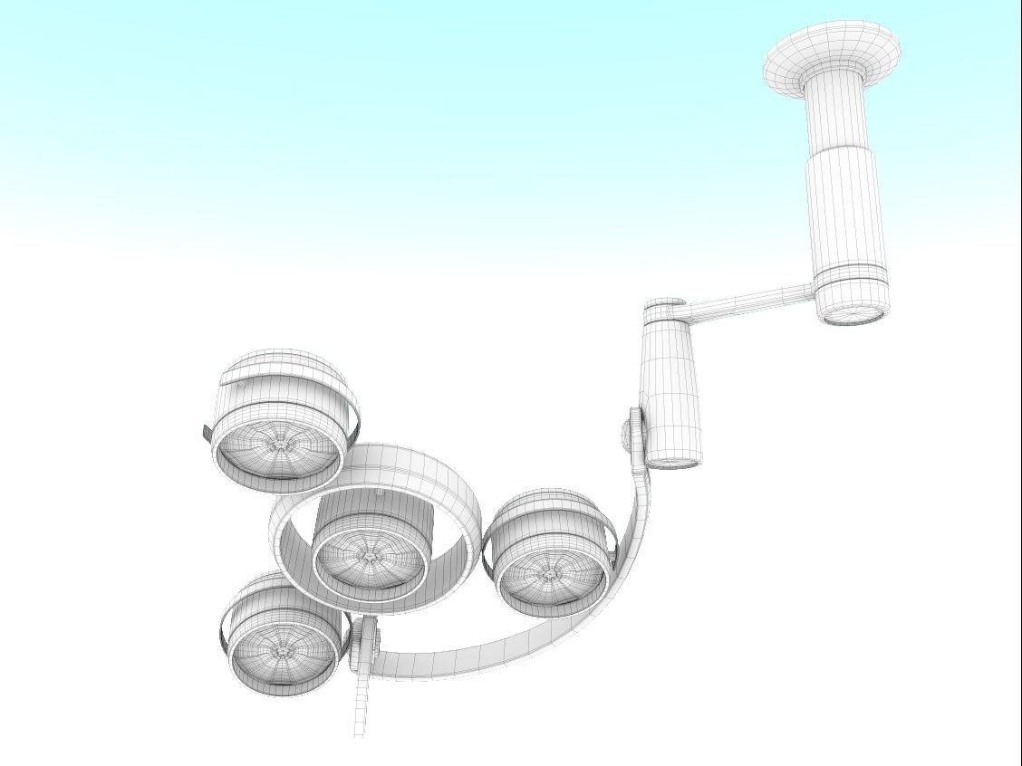 Operating lamp 02 3D model_4