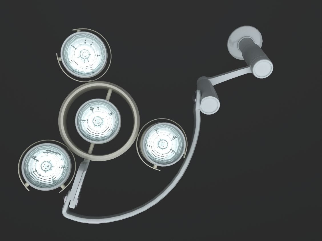 Operating lamp 02 3D model_3