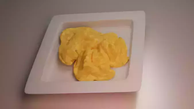 Scrambled Eggs 3D model
