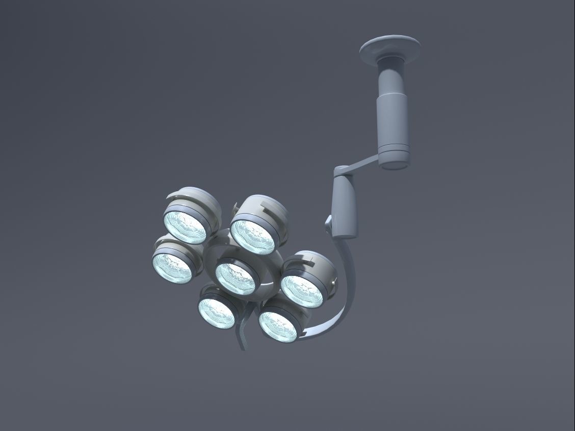 Operating lamp 01 3D model_1