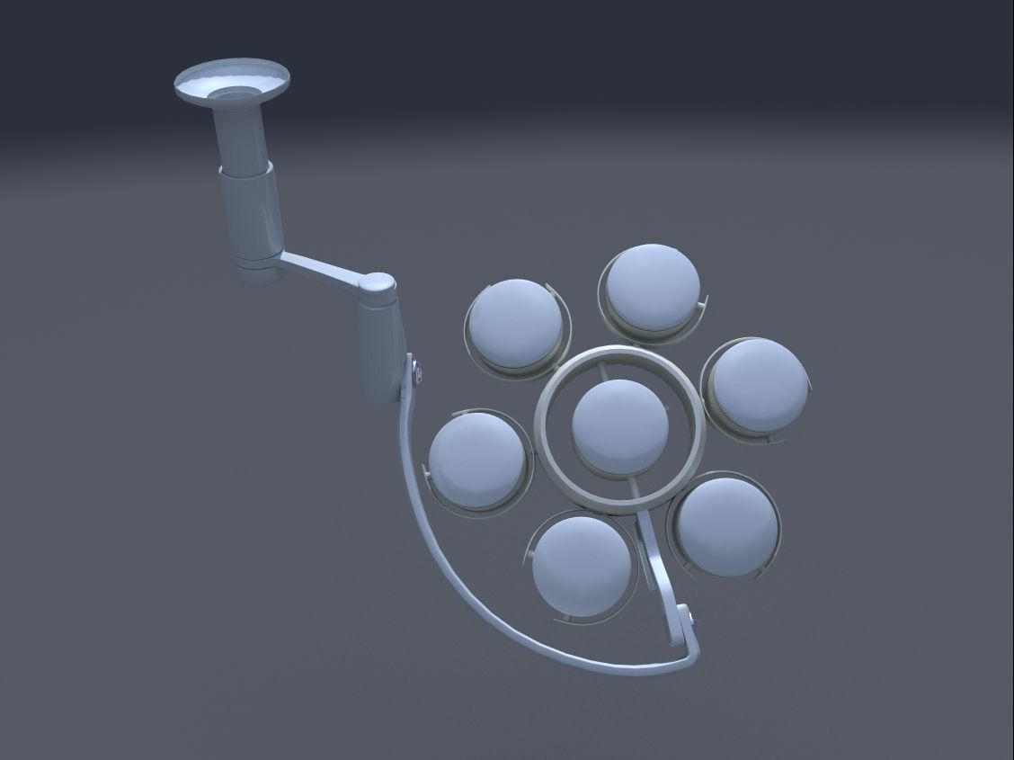 Operating lamp 01 3D model_2