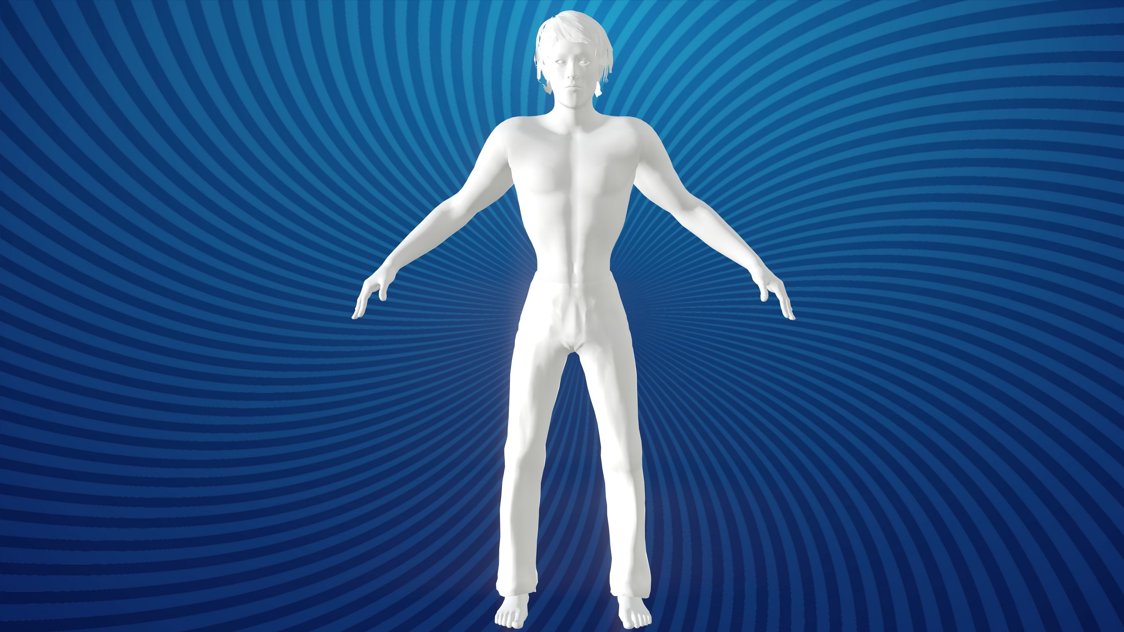 Bruce Lee with Animation 3D model_15