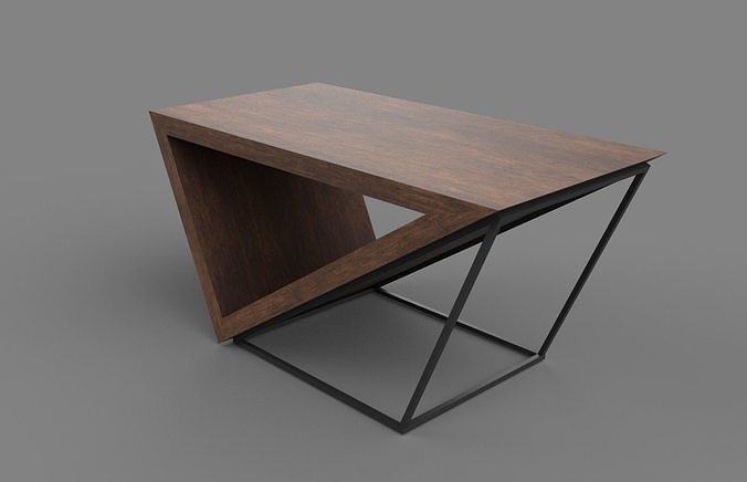 Tea Table Free low-poly 3D model
