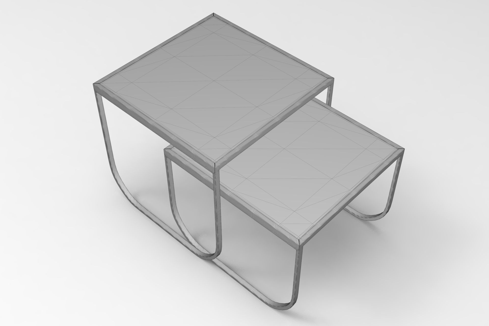 Tati Side Table Low-poly 3D model_6