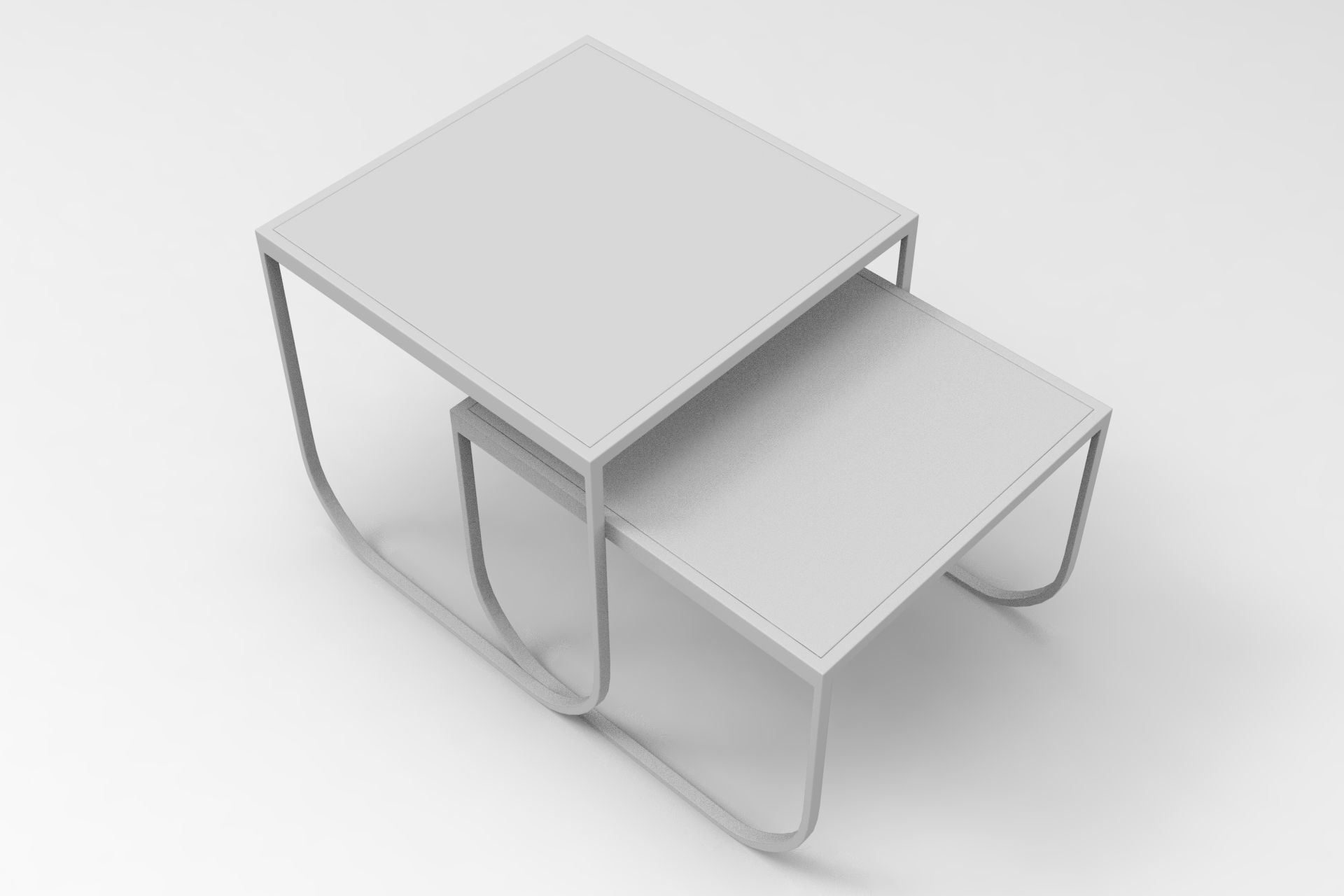 Tati Side Table Low-poly 3D model_7