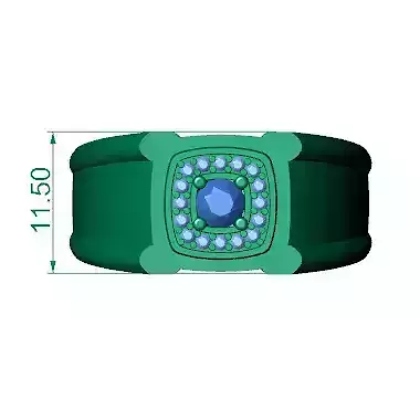 Male Ring 3D print model
