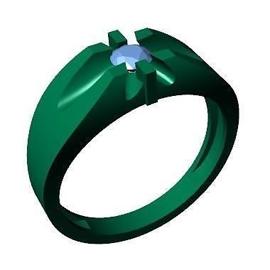 Gents Ring 3D print model