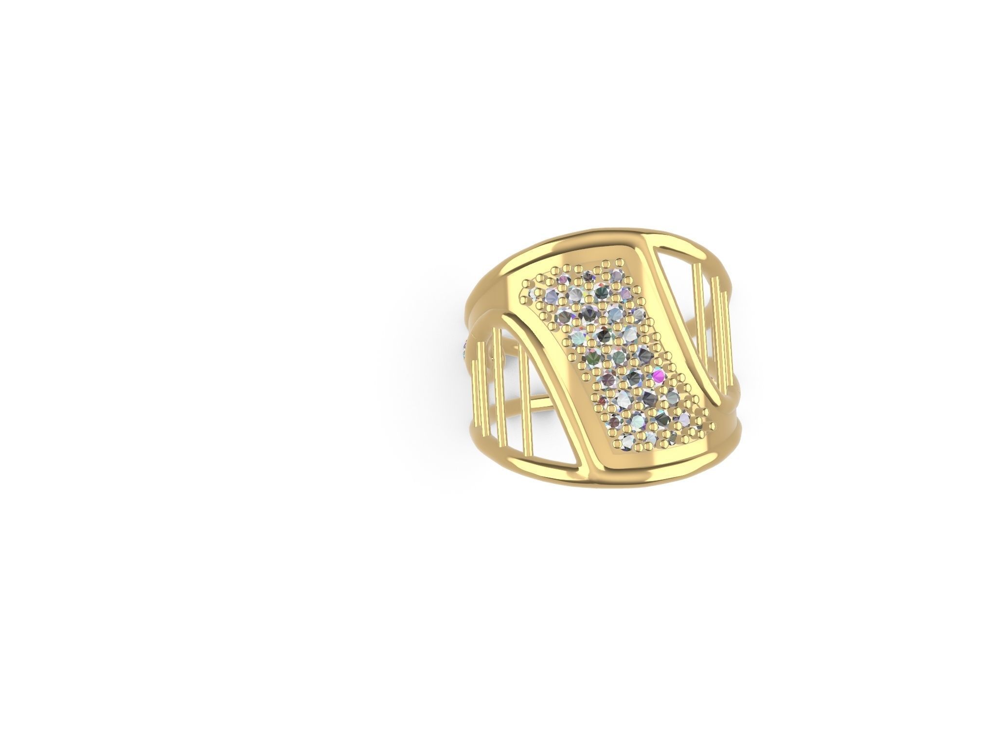 Harp ring stl file verified 3D print model_11