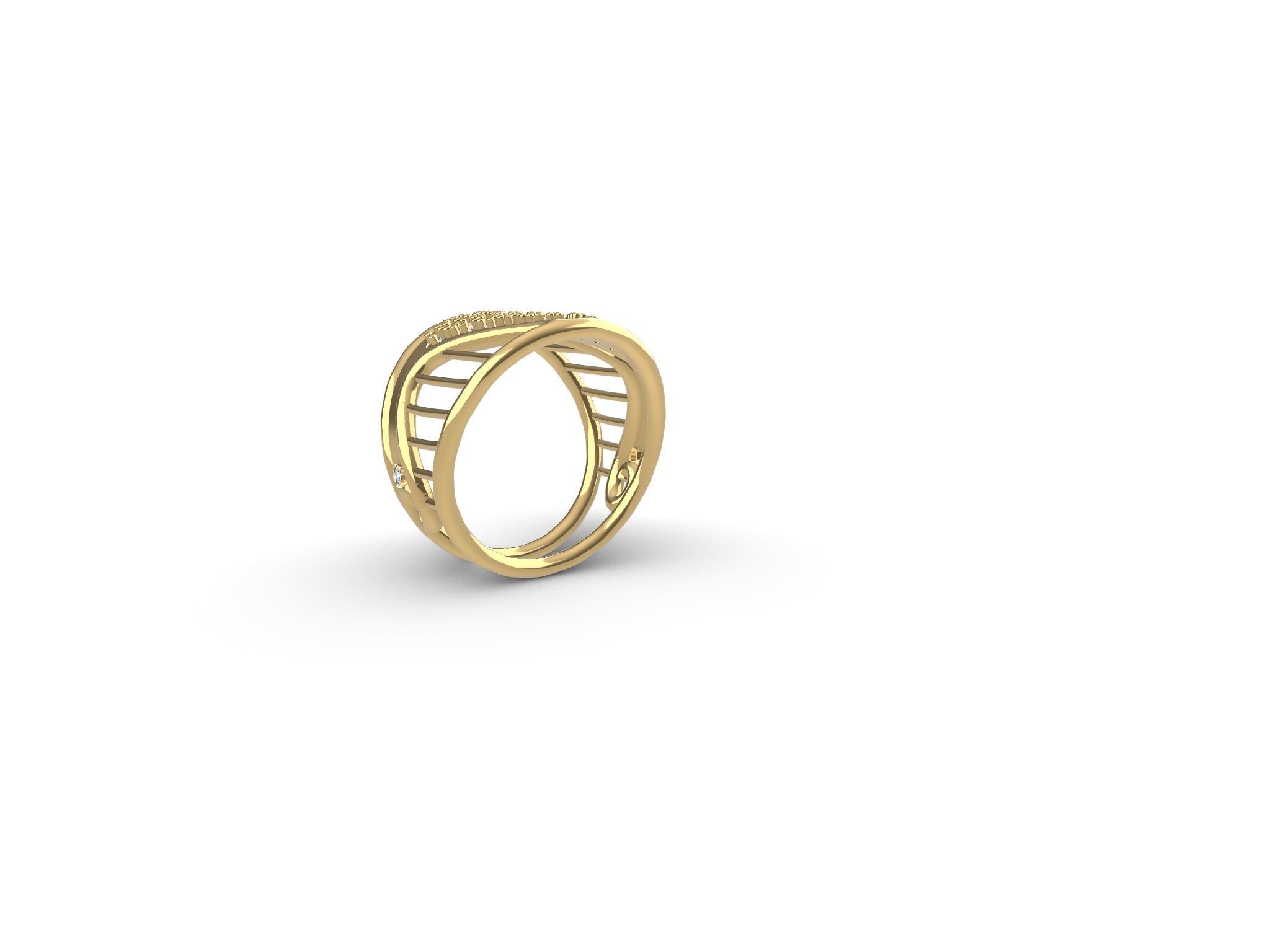 Harp ring stl file verified 3D print model_6
