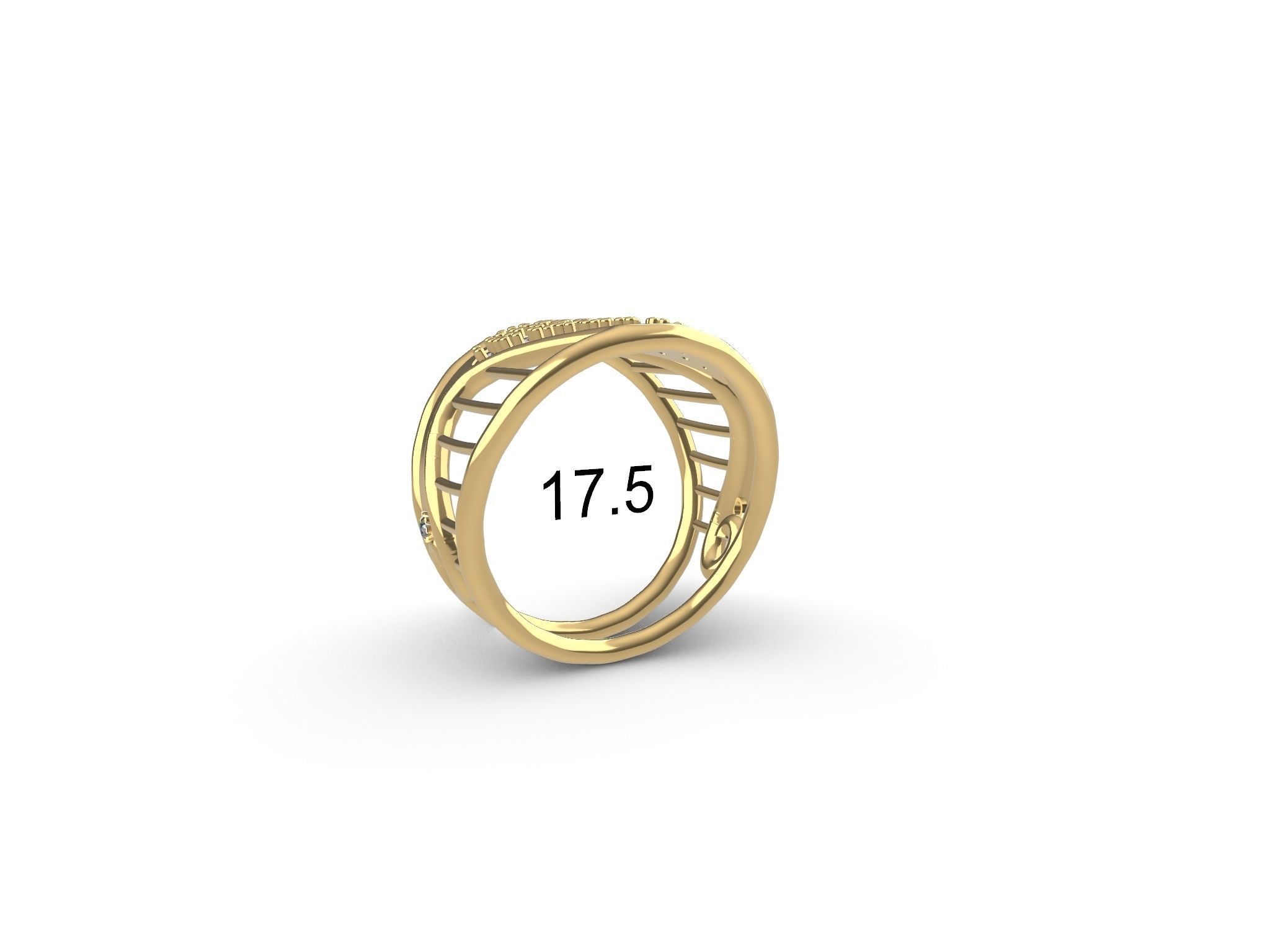 Harp ring stl file verified 3D print model_22