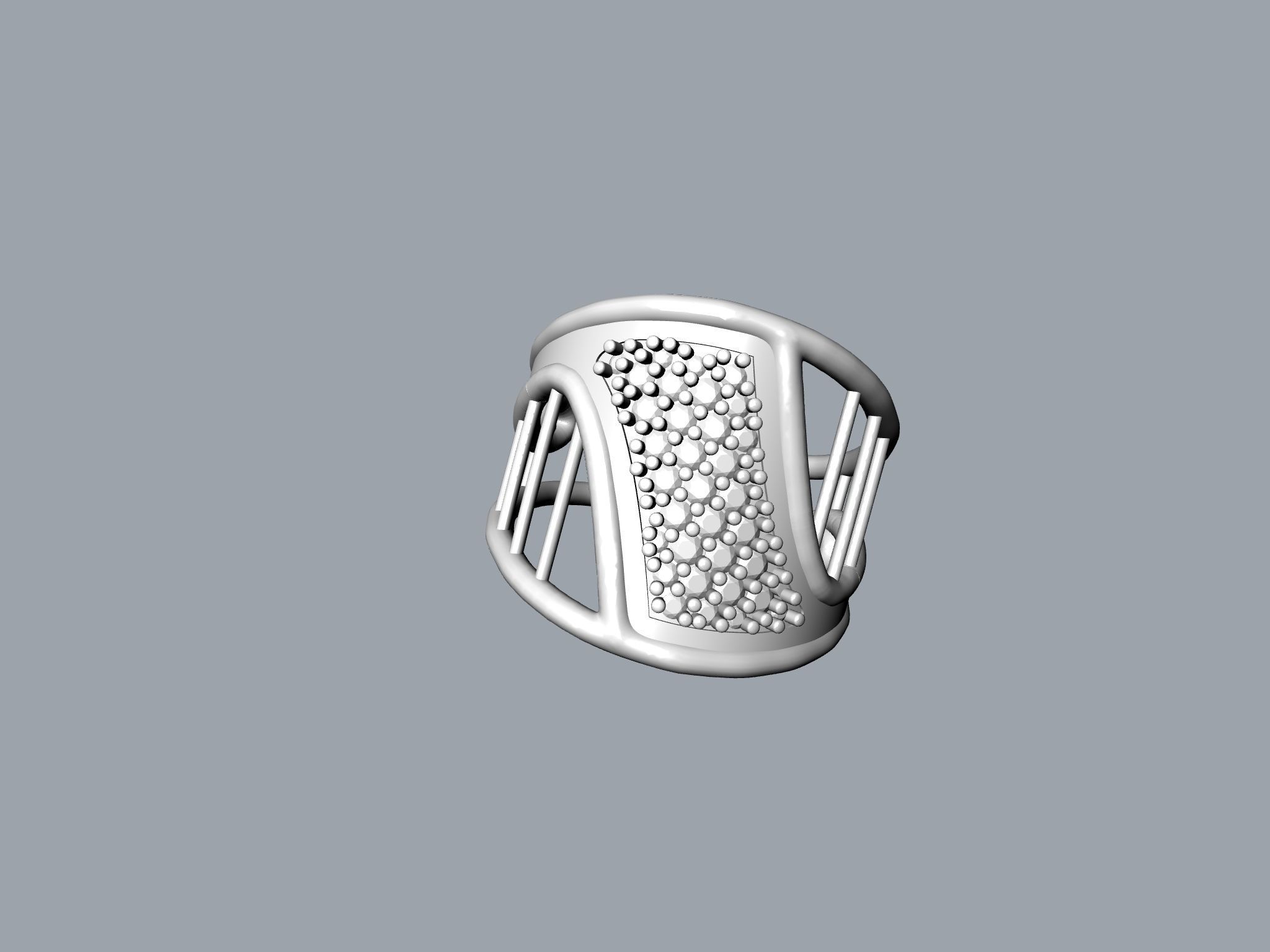 Harp ring stl file verified 3D print model_17