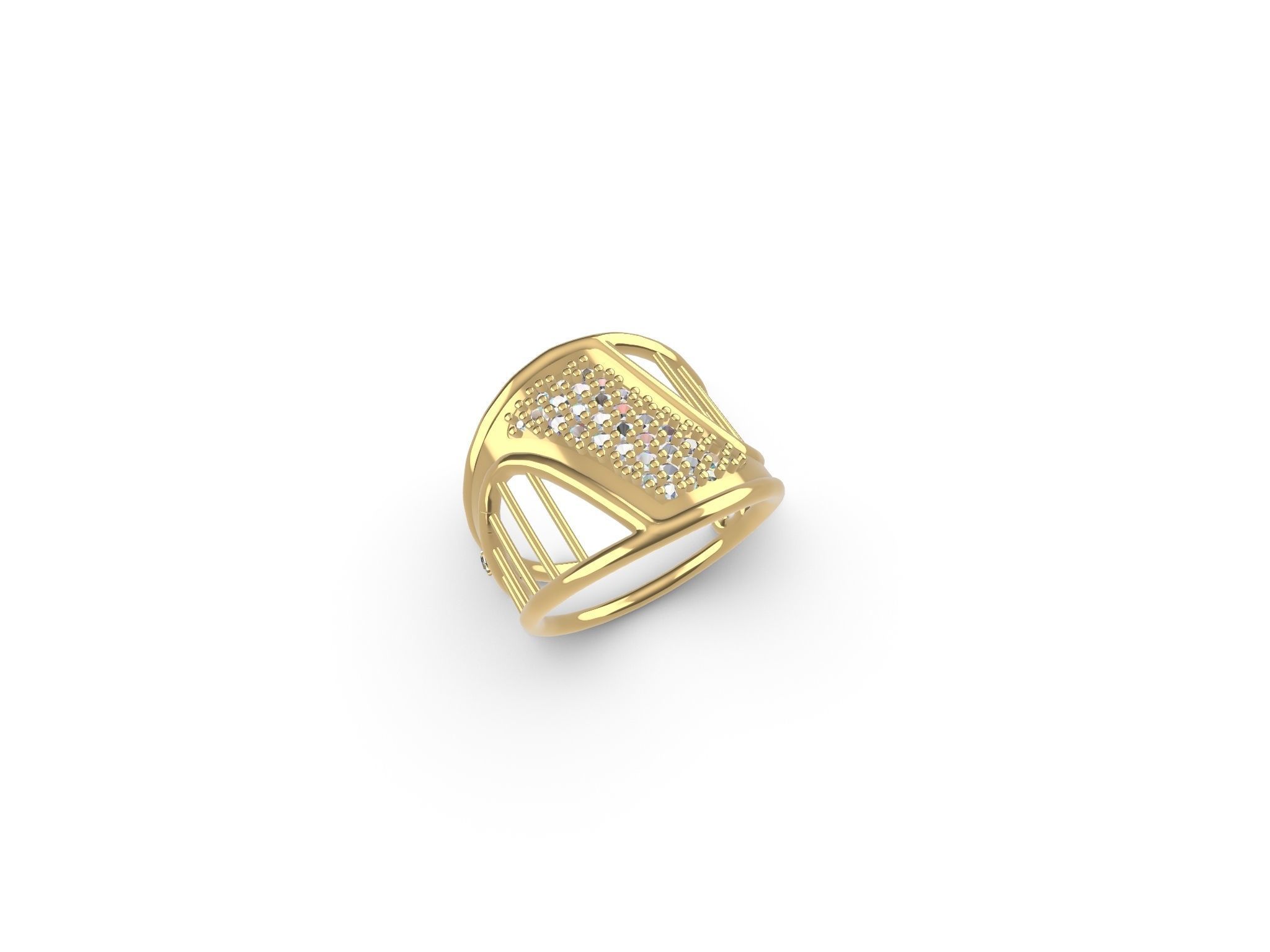 Harp ring stl file verified 3D print model_10