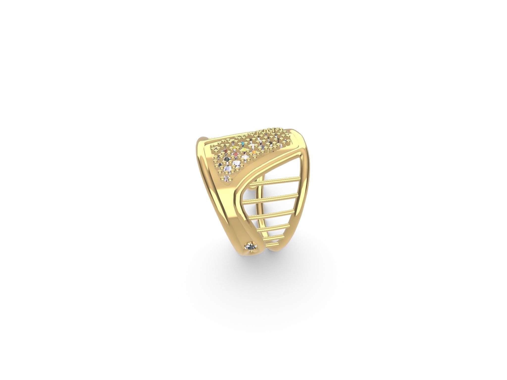 Harp ring stl file verified 3D print model_14