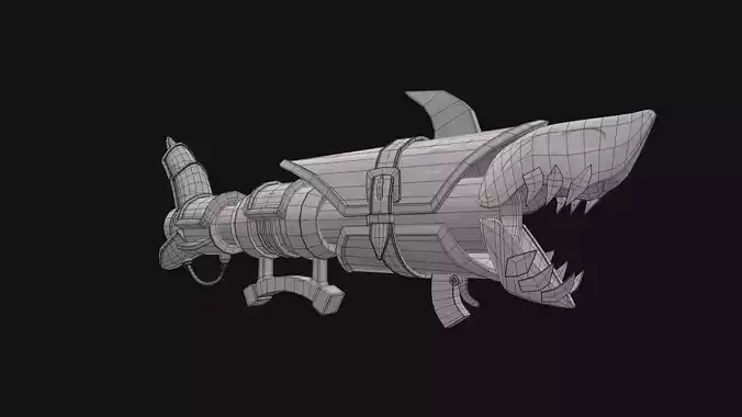 FISHBONES spaceship