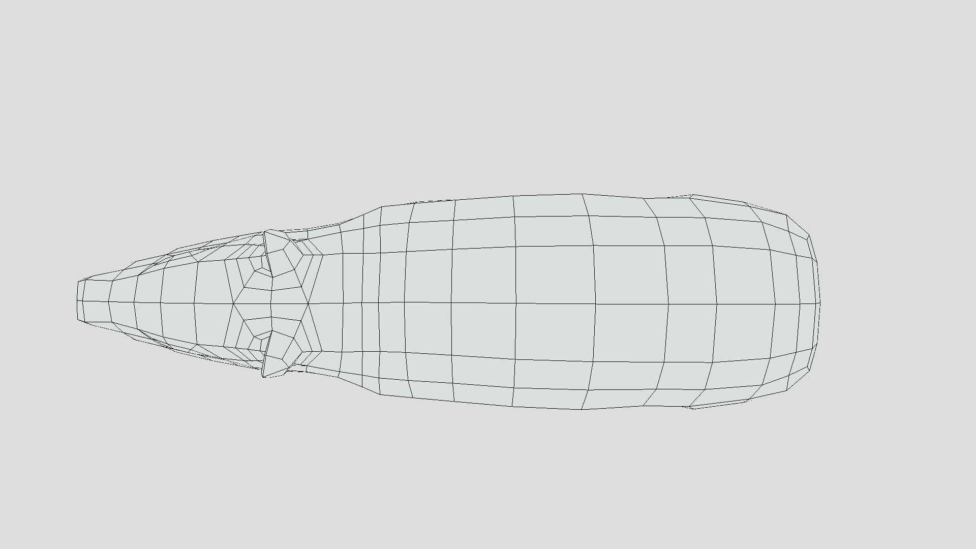 Low Poly Cartoon Capybara Low-poly 3D model_17