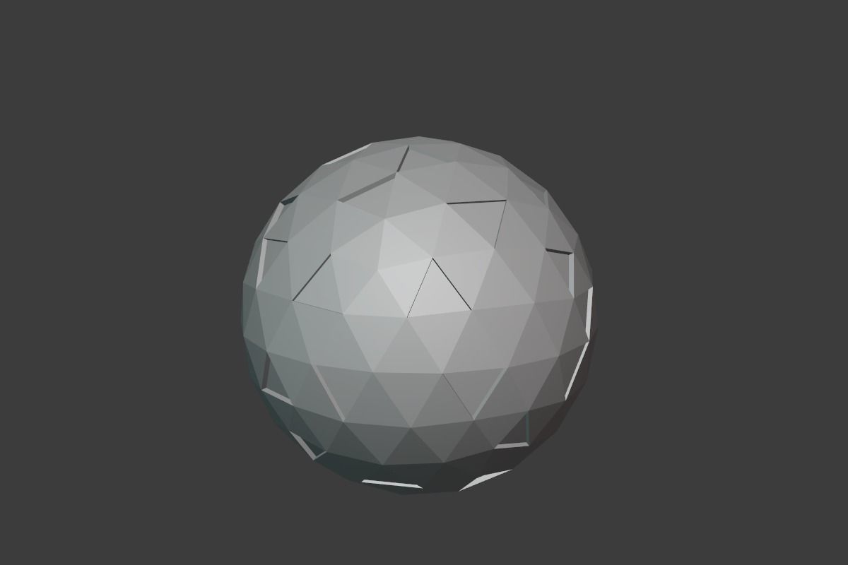 Kid Toy Ball Lowpoly 3D model Free low-poly 3D model_10