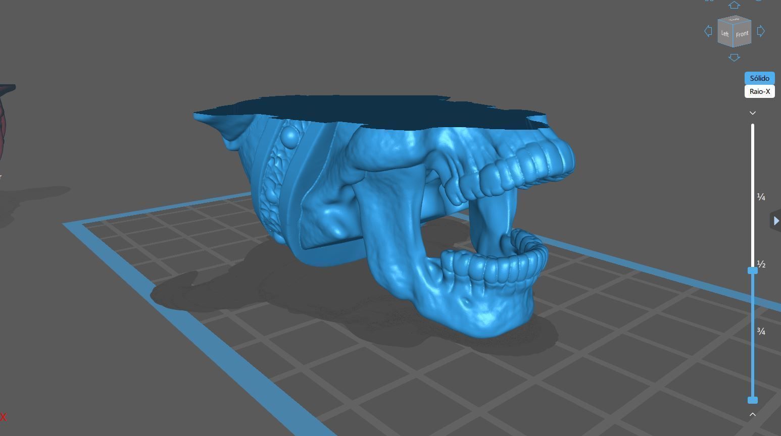 Viking Skull 3D Print  Mythic L 3D print model_19