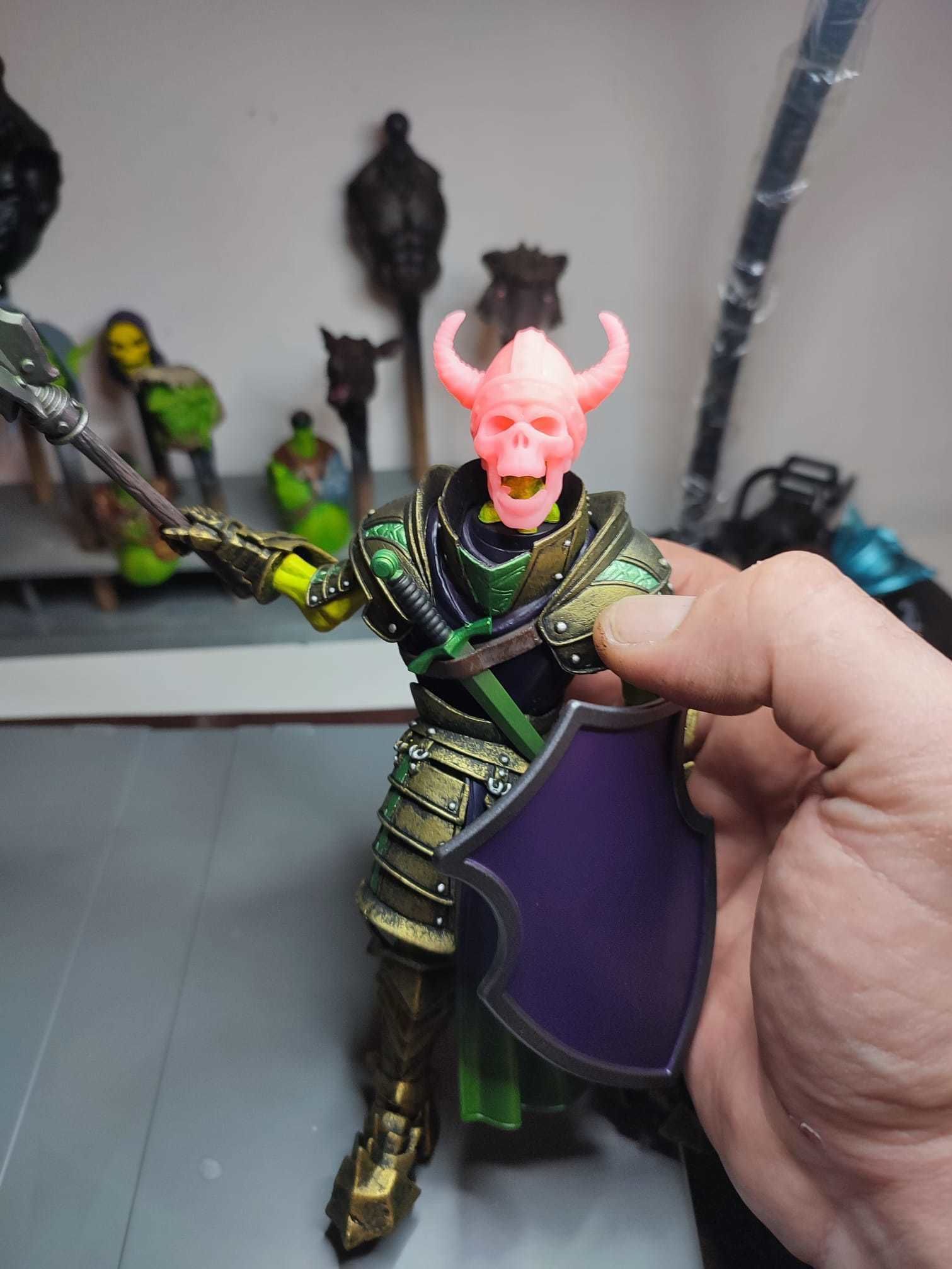 Viking Skull 3D Print  Mythic L 3D print model_13