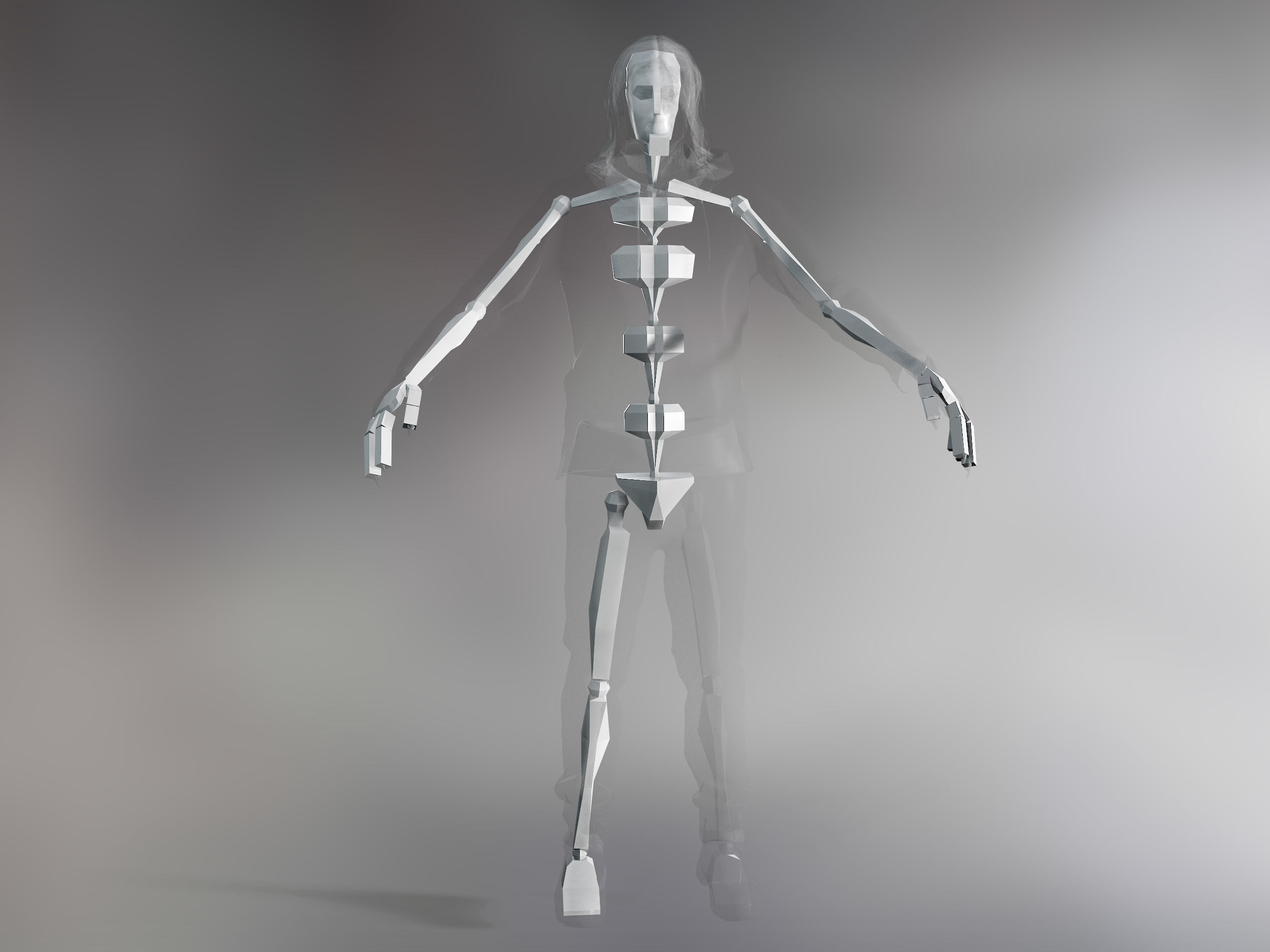 Morbius Low-poly 3D model_9