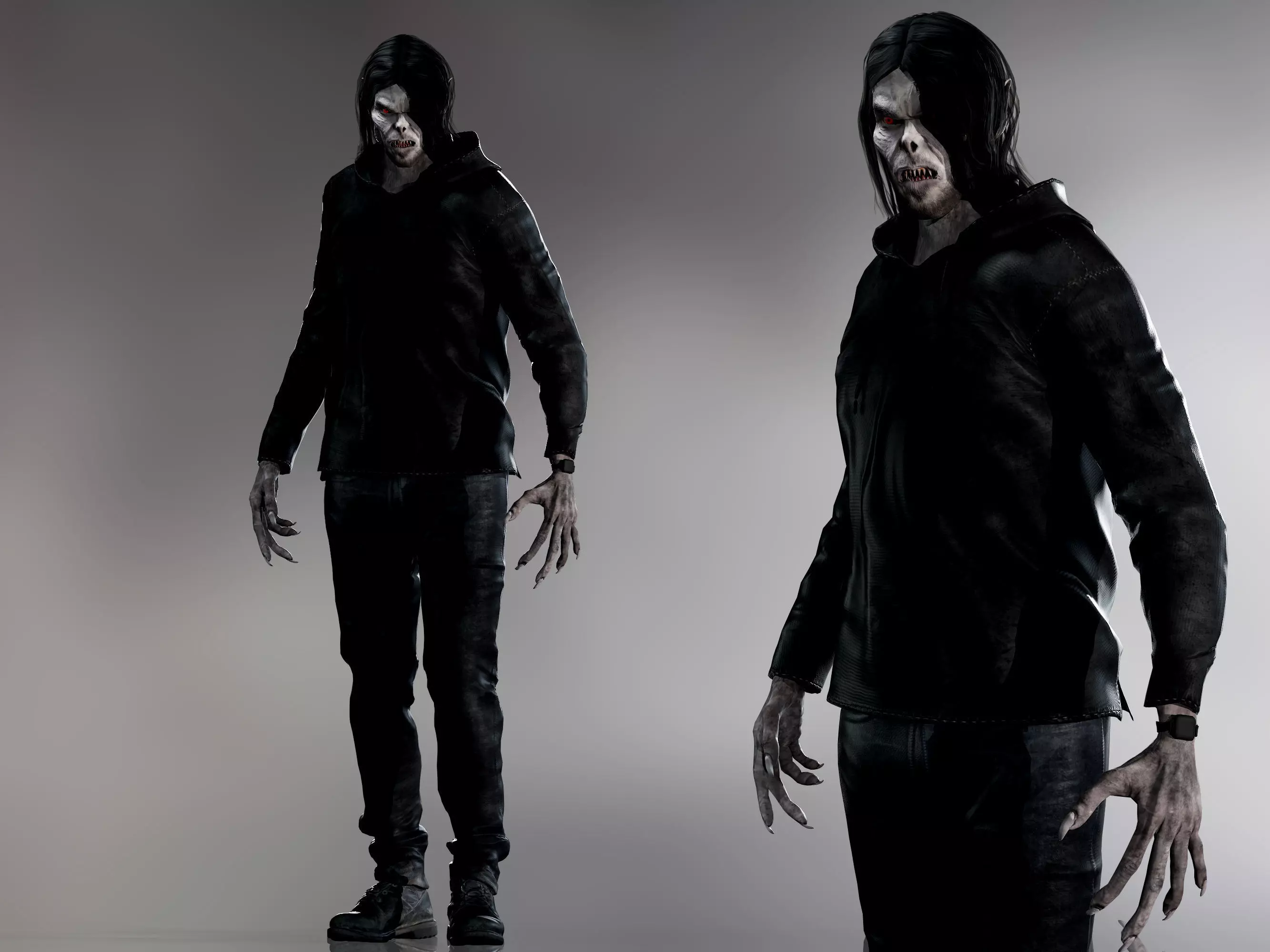 Morbius Low-poly 3D model_0