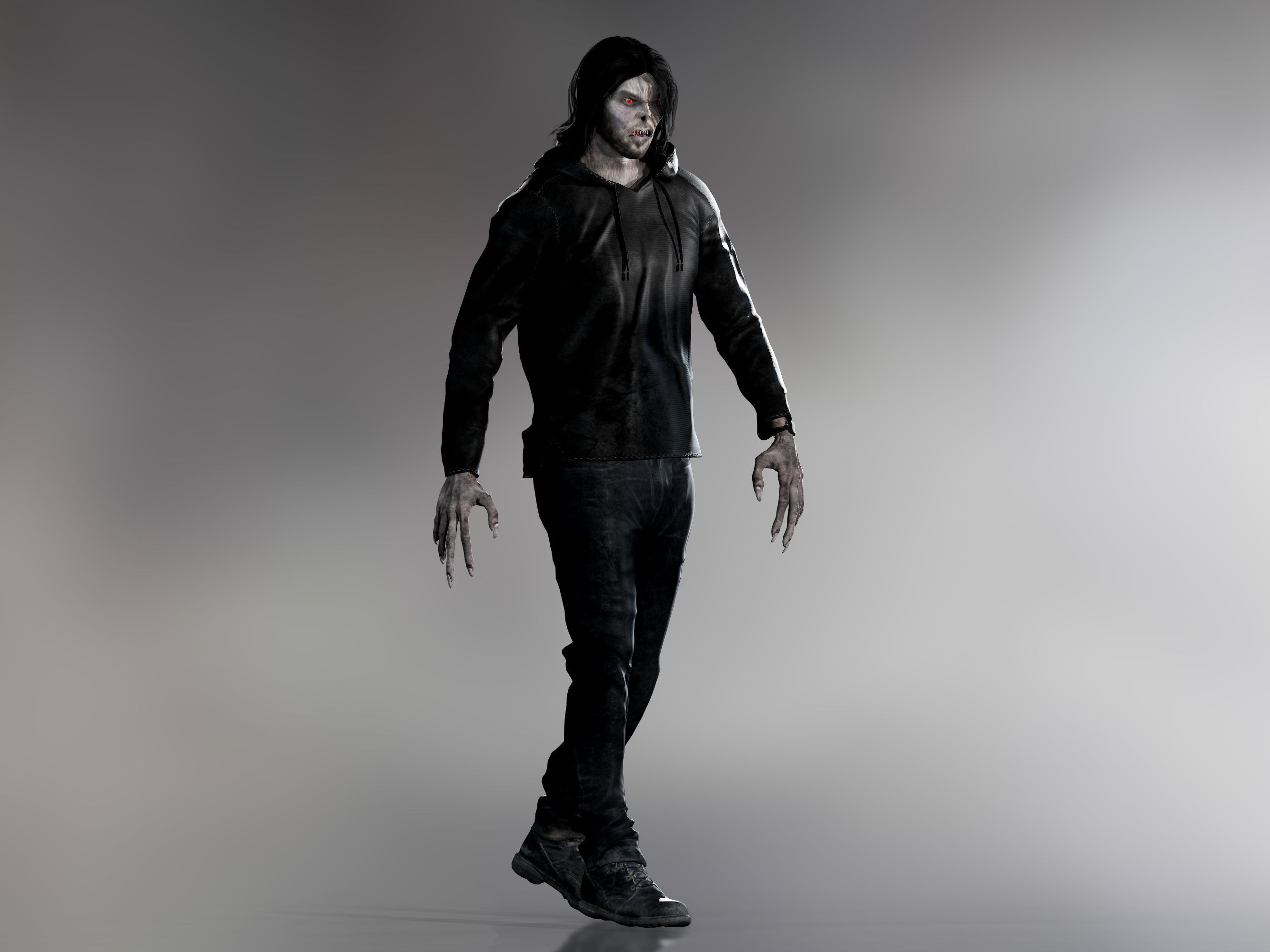 Morbius Low-poly 3D model_6