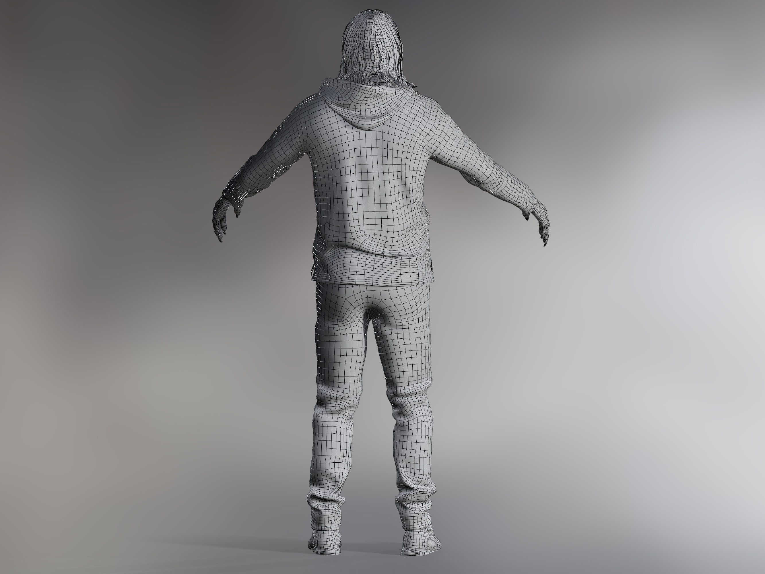 Morbius Low-poly 3D model_8