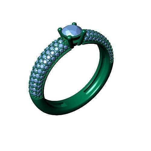 Ladies Ring 3D print model