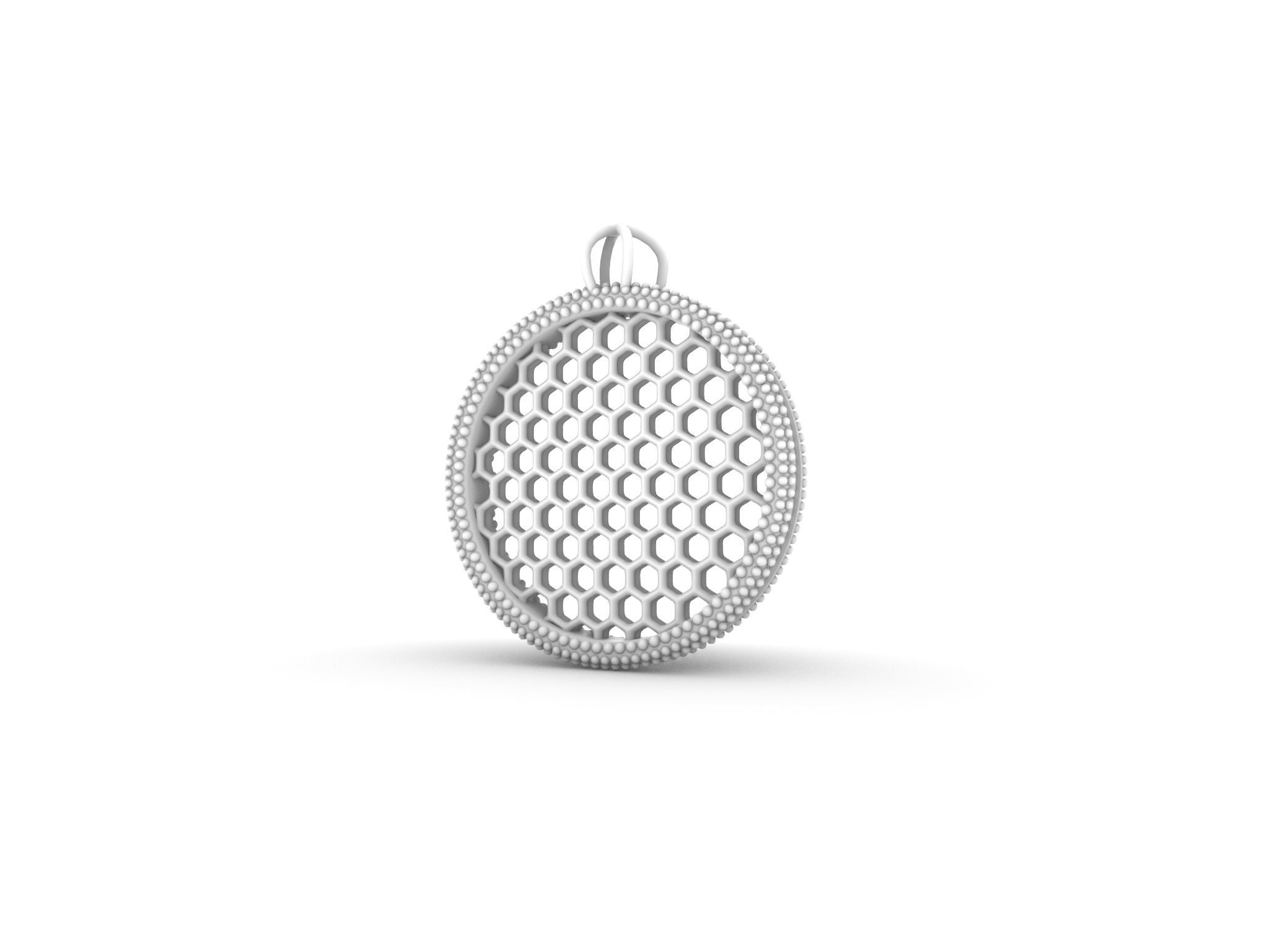 baguette jali pendant stl file verified 3D print model_23