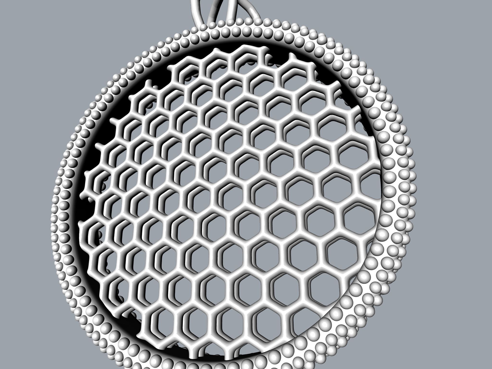 baguette jali pendant stl file verified 3D print model_13