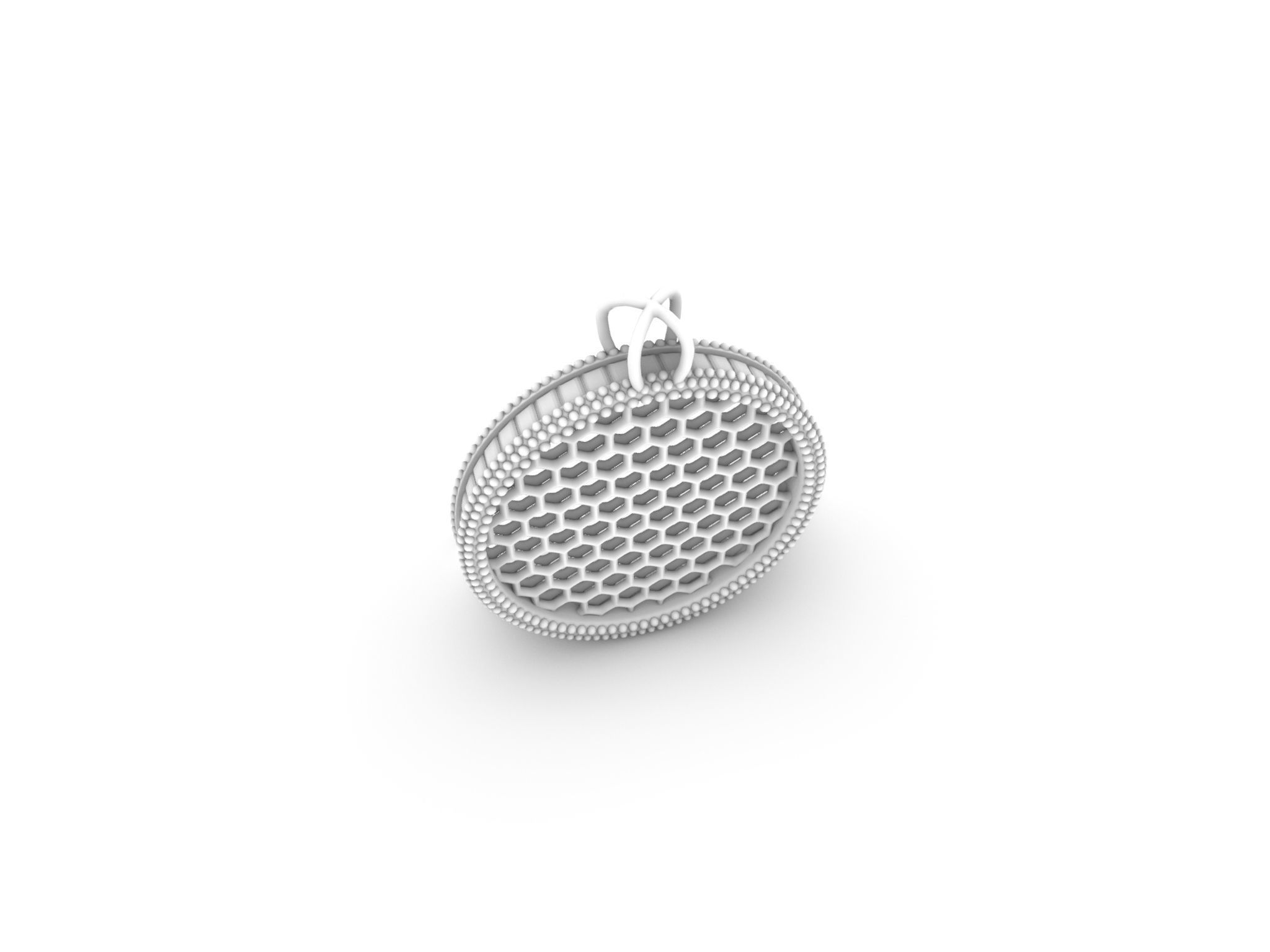 baguette jali pendant stl file verified 3D print model_22