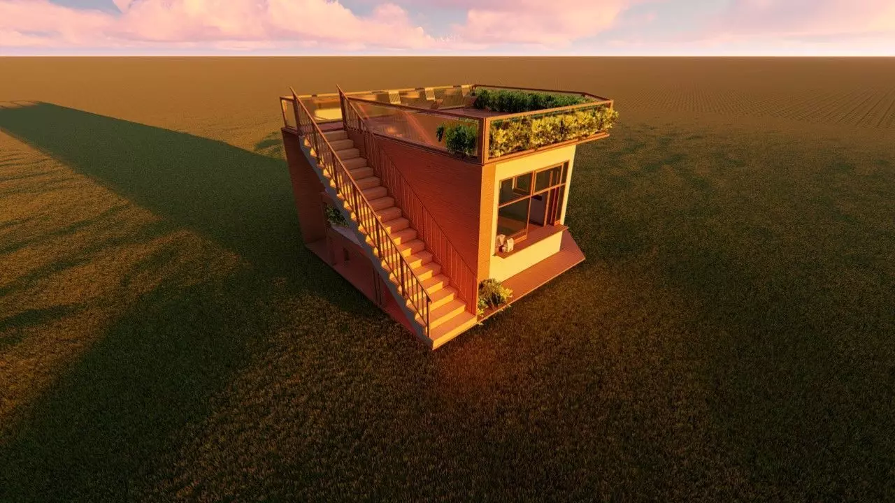 module architecture 3D model_0