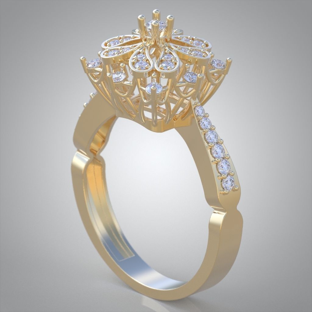 Ring 3D model 0005 print model20 3D print model_2