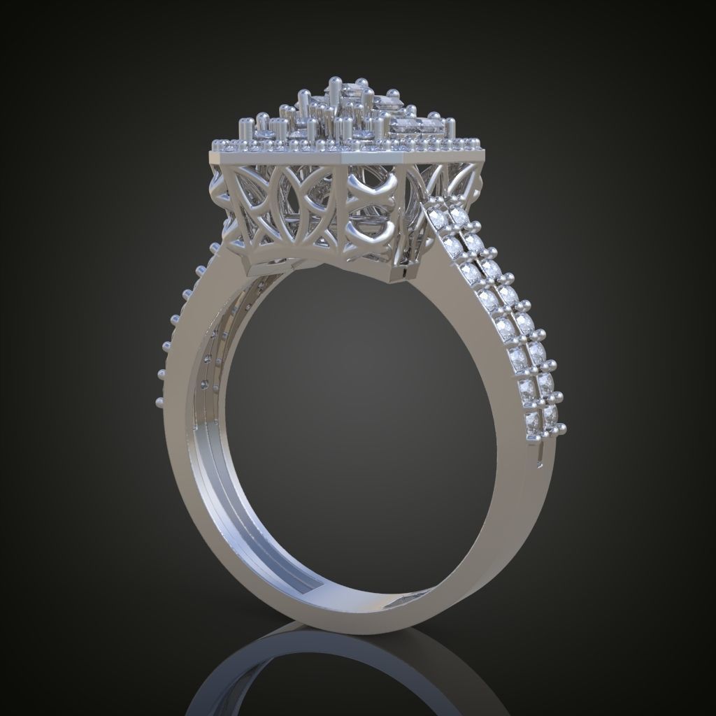 Ring 3D model 0006 print model 3D print model_9