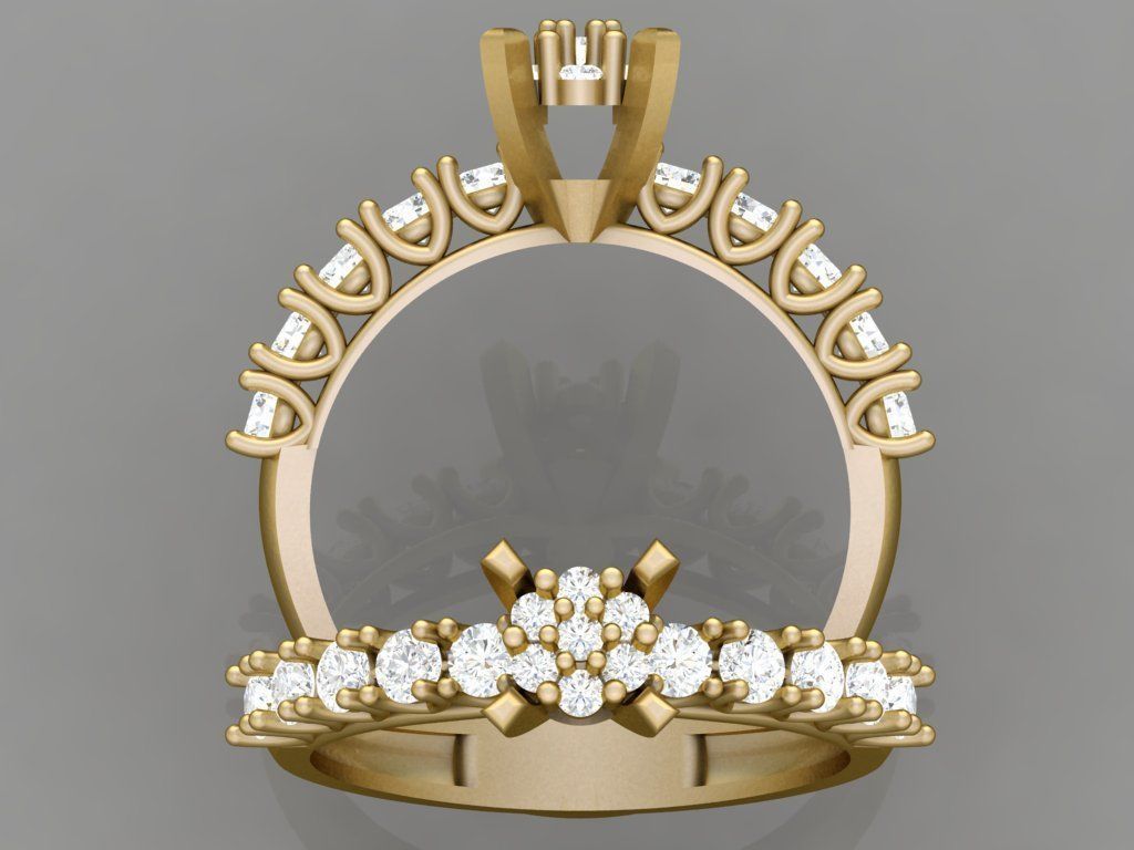 Ring 3D model 0009 print model 3D print model_12