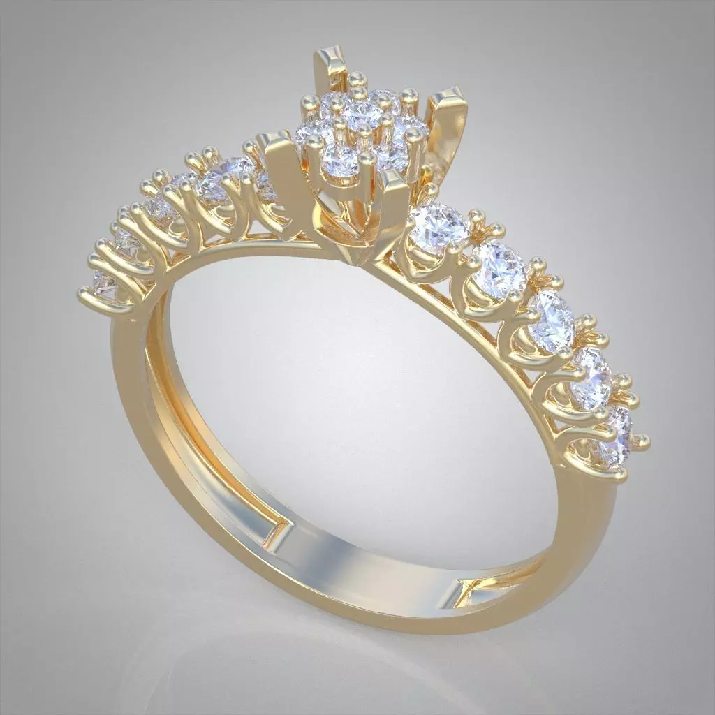 Ring 3D model 0009 print model 3D print model_0