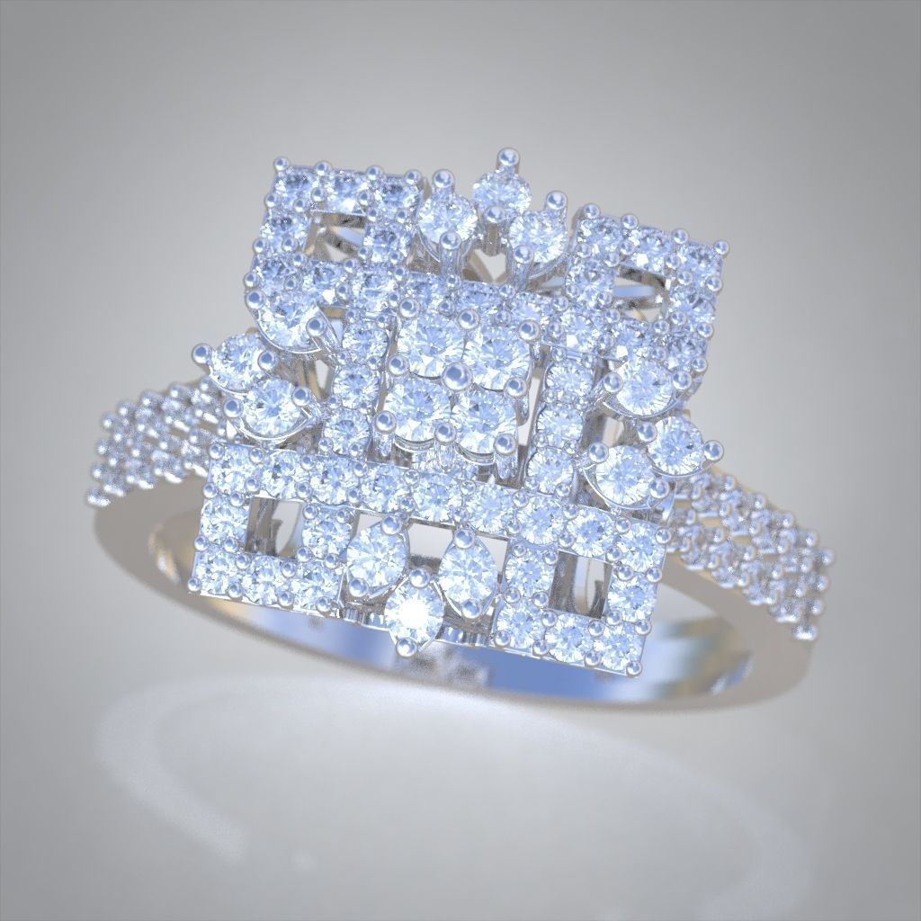 Ring 3D model 0011 print model11 3D print model_2