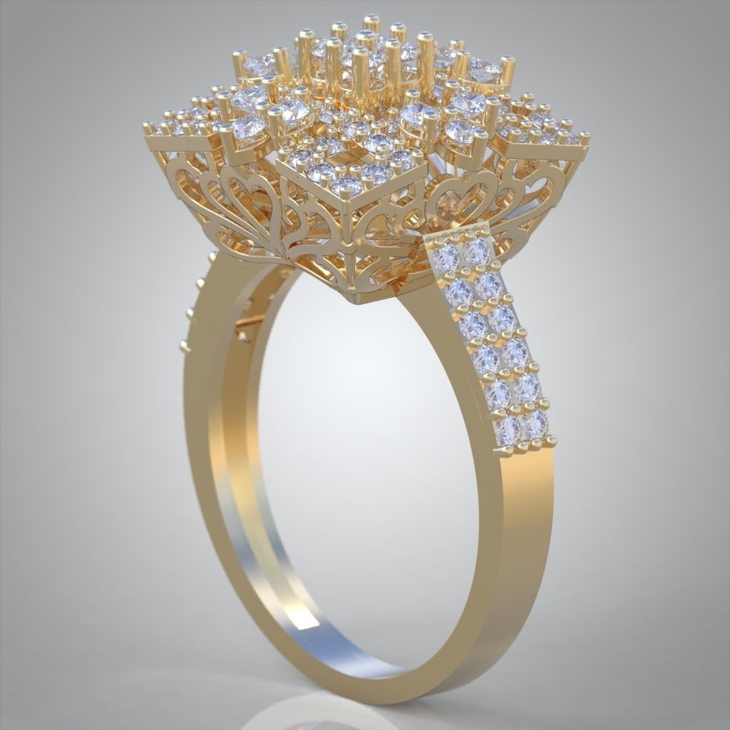 Ring 3D model 0011 print model11 3D print model_5