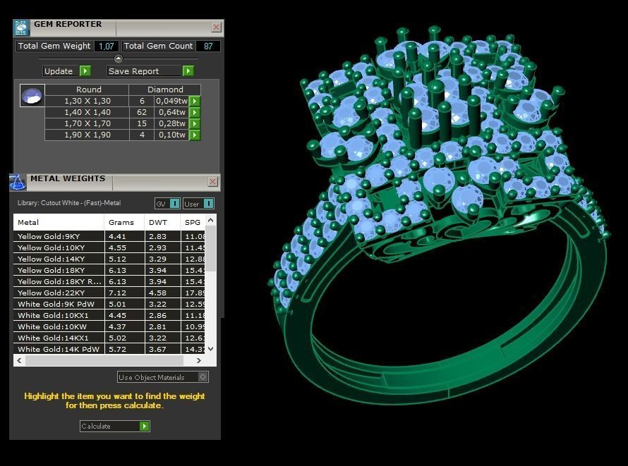 Ring 3D model 0011 print model11 3D print model_11