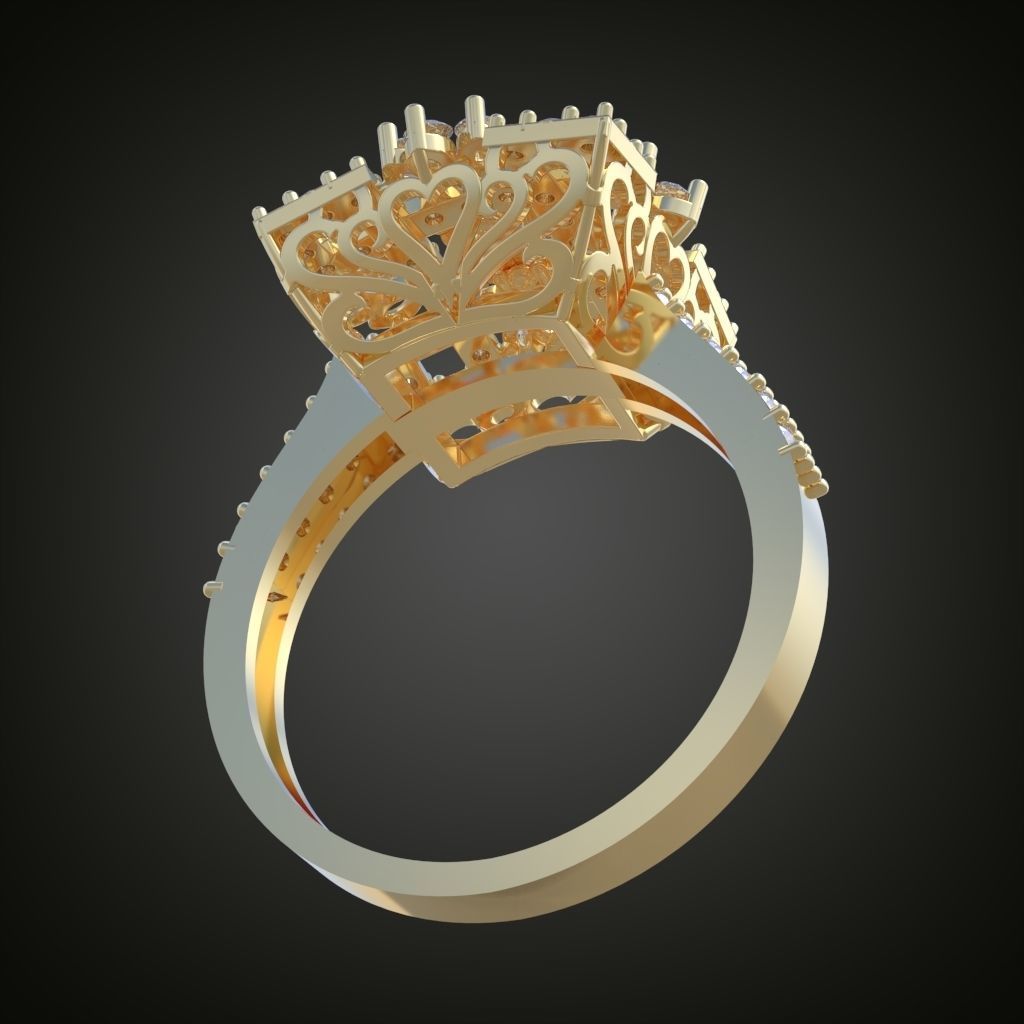 Ring 3D model 0011 print model11 3D print model_9