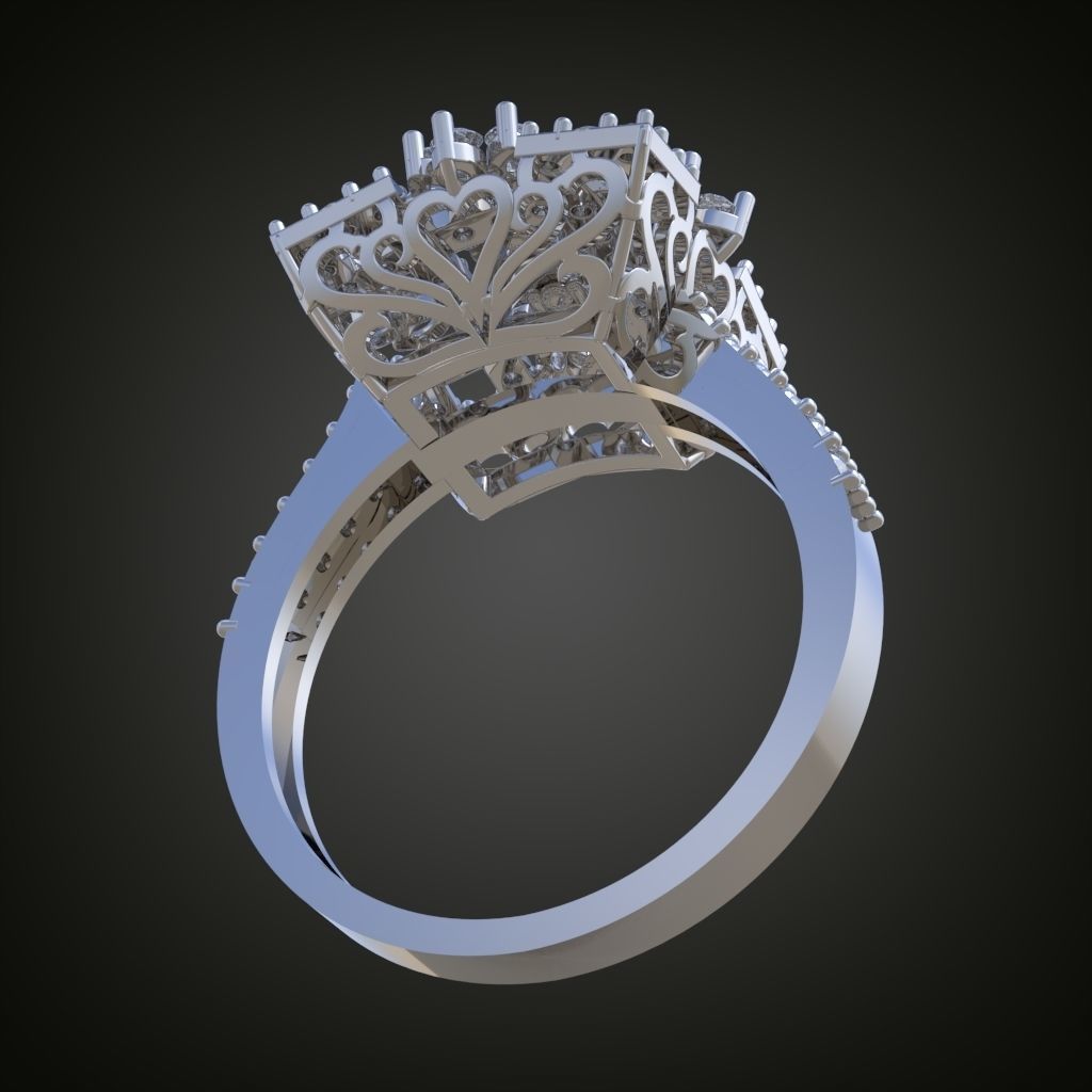 Ring 3D model 0011 print model11 3D print model_8