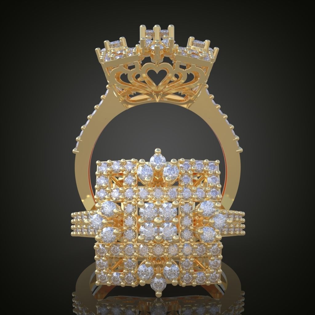 Ring 3D model 0011 print model11 3D print model_4