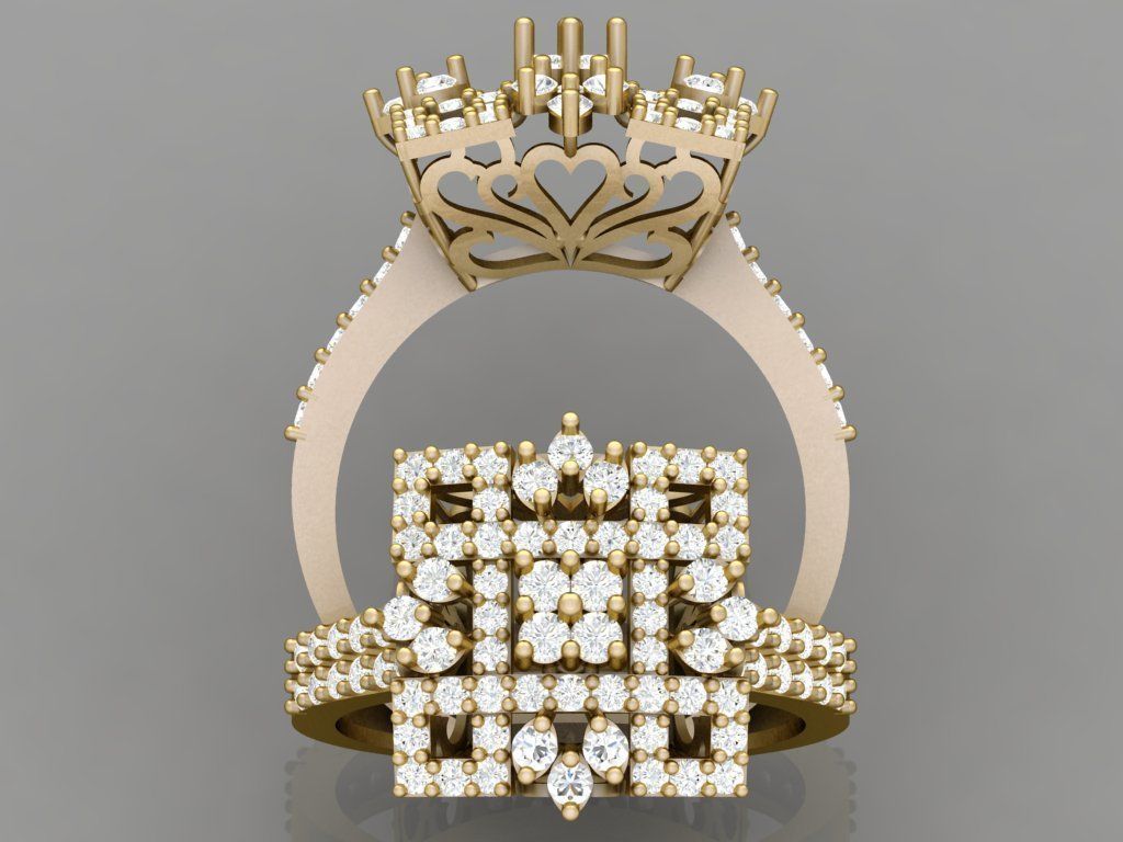 Ring 3D model 0011 print model11 3D print model_10