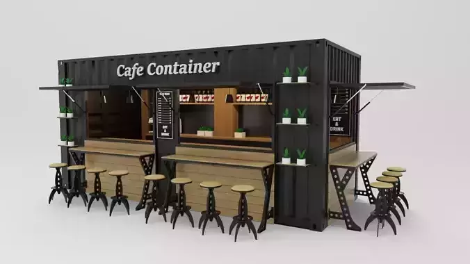 Industrial Container Cafe