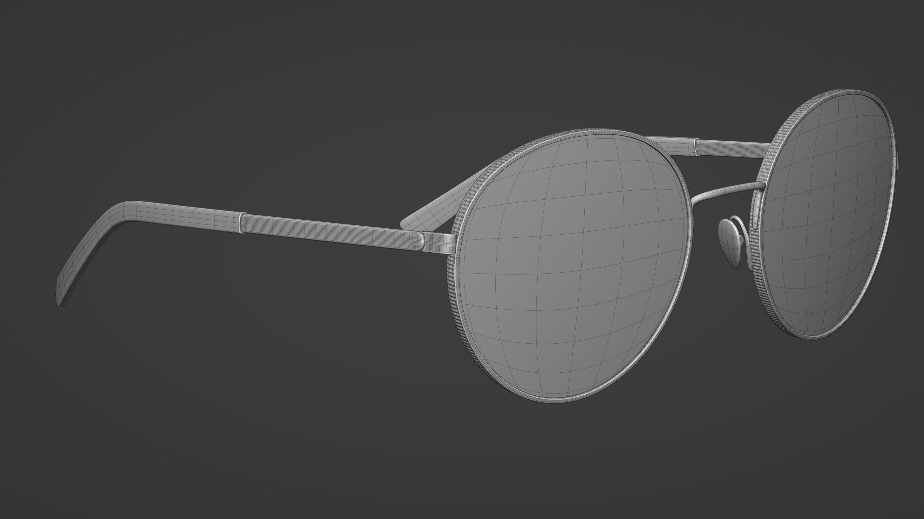 Matrix Resurrections Money Sunglasses 3D model_9